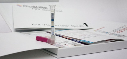 Namudinio ŽIV testo prekyba jau Britanijoje